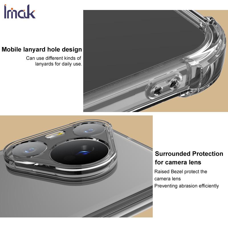 Для телефона Nubia Z60S Pro 5G чехол IMAK ударопрочный мягкий чехол