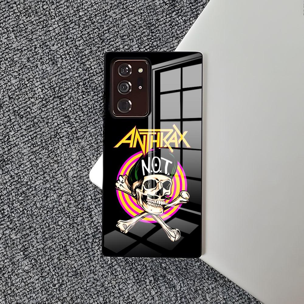 Чехол для телефона группы ANTHRAX для Samsung S 25 26 24 23 22 21 Ultra 10 Plus A16 Pro Fe 20 Note 34 S30 Стекло Ударопрочный