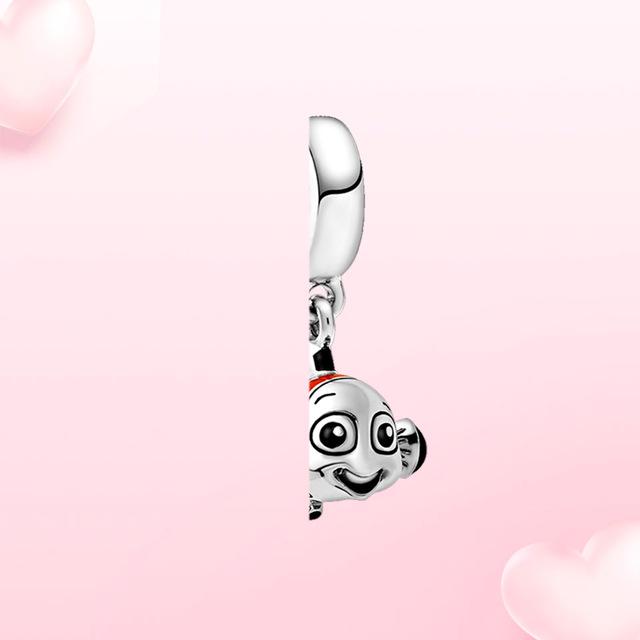 100% стерлингового серебра 925 пробы, подвеска «Тысячелетний сокол», подвеска, подходит для оригинальных модных ювелирных изделий, женский браслет, подарок «сделай сам»