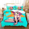 Scott Pilgrim Takes Off Bedding Set Single Twin Full Queen King Size Bed Set Adult Kid Bedroom Duvetcover Sets Bed Sheet