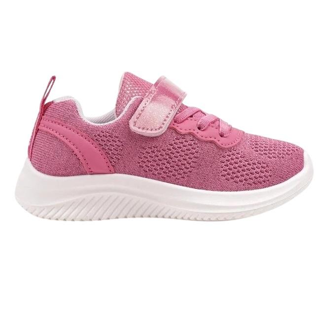 Kidme Pink Velcro Children's Sports Shoes 36