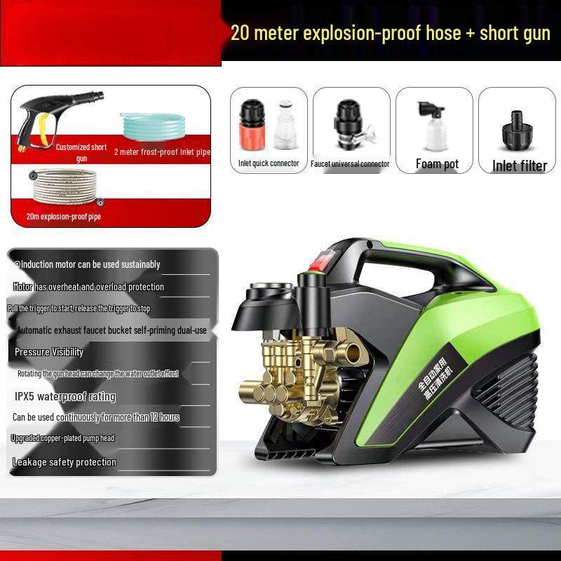 Мойка высокого давления регулируемая автоматическая для автомобиля