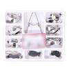 Dental Metal Matrices With Spring Clip Sectional Contoured Matrix Universal Kit Tools No.1.330