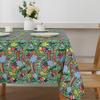 Скатерть Лесные цветы Прямоугольная Скатерть для обеденного стола Богемная Водонепроницаемая Круглая Скатерть