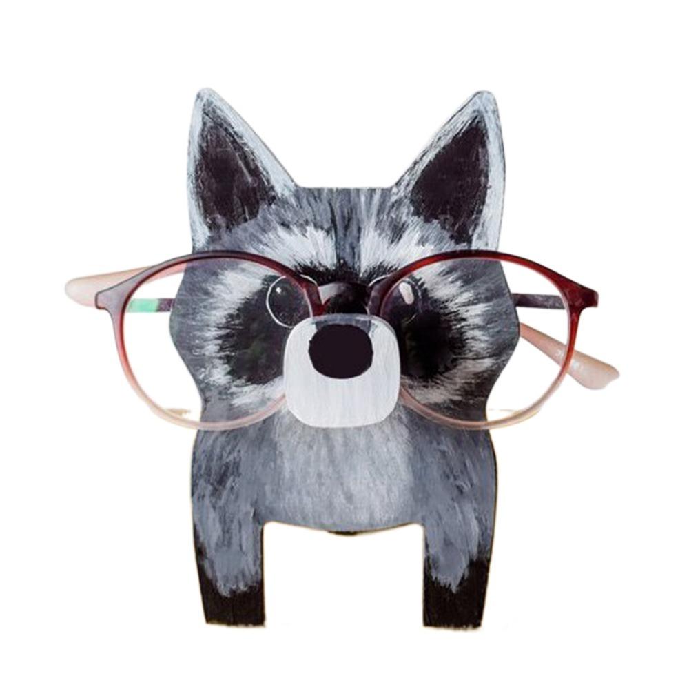 Animal Glasses Display Wooden Display Rack Creative Sunglasses Wooden Stand