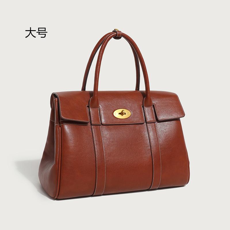 Сумка из кожи растительного дубления, сумка-тоут для поездок на работу в ретро-стиле, женская сумка, простой портфель, большая вместительная сумка на плечо