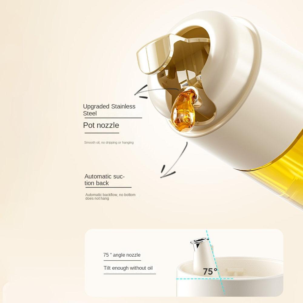 Glass Oil Bottle Leak-proof Olive Oil Pourers New Oil Pot  Oil Soy Sauce Vinegar