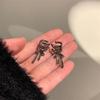 Серьги-клипсы Ballet Ribbon Matte Bow без прокола - Niche Design, одна пара
