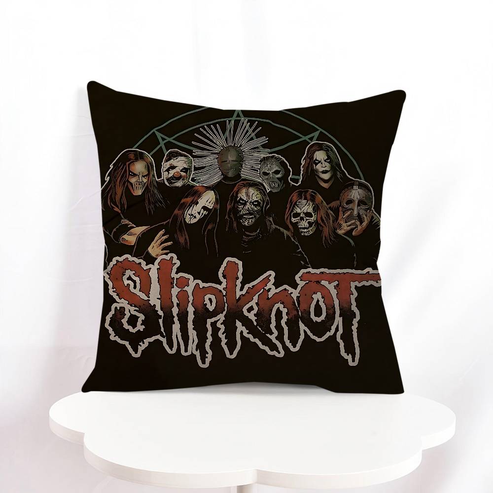 Slipknot Декоративная Подушка для Эстетики Комнаты Домашний Декор Спальня Диван Кровать Чехол на Подушку 45x45