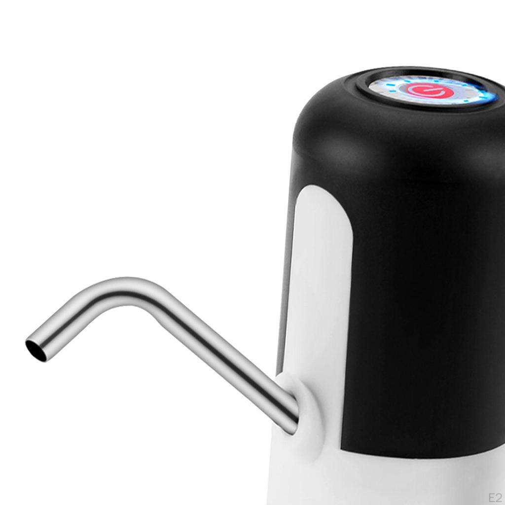 Автоматический дозатор воды, насос синего цвета с силиконовым шлангом, универсальные галлонные бутылки, зарядка через USB