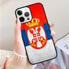 Флаг Сербии Сербский Чехол для Телефона для iPhone 17 Air 16 15 14 12 13 PLUS 11 PRO MAX Задняя Крышка Fundas coque Чехол