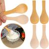 1/5Pcs Practical Wooden Spoons Multifunctional Milk Powder Spoon  For Sugar Tea Coffee Dessert