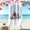 Simon's Cat Print Beach Towel, Large Soft Quick Dry Towel for Beach Camping Swimming
