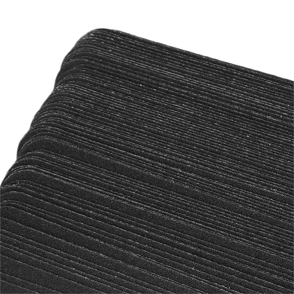 100pcs Black Sand Surface Replacement Nail File Strip Emery Board Nail Files Salon Use