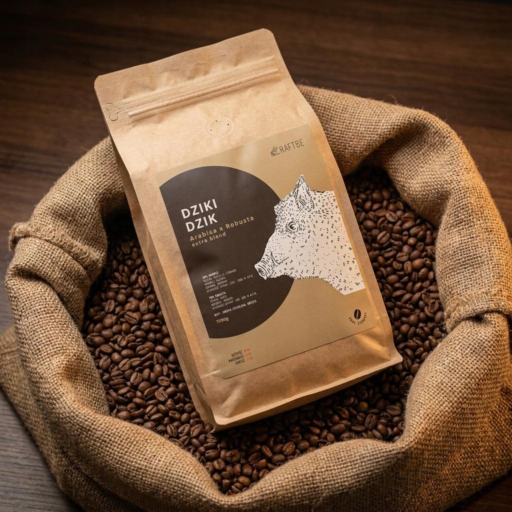 Craftbe kawa ziarnista dziki dzik 1kg