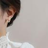 Серьги-капли из серебра 925 пробы, обручи, жемчуг, лист, винтажные, неправильной формы, для женщин, девушек, подарок, модные украшения, дропшиппинг