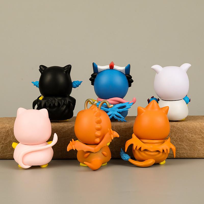 Adorable Pikachu Figurines Cartoon Character Pvc Toy Set For Fans