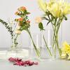 3/4 шт. Стеклянная ваза, свадебные принадлежности, система гидропоники для сухих цветов, минималистский набор подсвечников, ветрозащитный, 2 комбинации