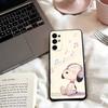 Cute S-Snoopys Phone Case For Samsung S25,S24,S21,S22,S23,S30,Ultra,S20,Plus,Fe,Lite,Note,10,Black Cover