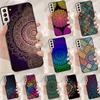 Чехол Funda Мандала для Samsung Galaxy S25 Ultra S9 S10 S20 S22 Plus S21 FE S23 S24 Ultra