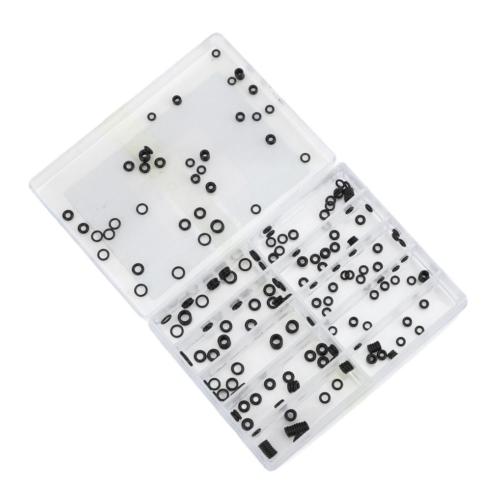 300pcs 10 Sizes Watch Crown O Ring Watch Crown Water Resistant Seals High Accuracy Watch Crown O Ring for Watch Repair