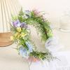 Daisy Decoration Bridal Flower Headband Artificial Floral Hair Hoop  Bridal Ceremony