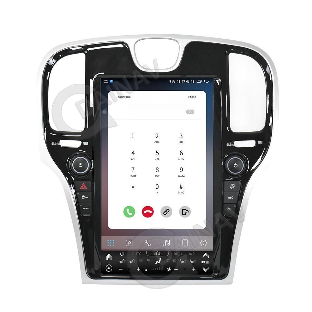 Chrysler 300C Center Console Smart Navigation 7862: 13.6" Eight-Core Display with Wireless CarPlay.