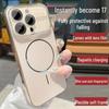 Совместимо с iPhone 17 PRO MAX: Тонкий магнитный чехол-кольцо с лазерным окном, подходит для Apple 16 и обеспечивает прочную защиту.