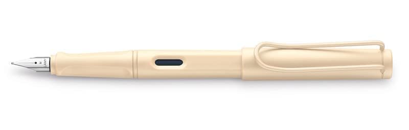 Lamy Ручка-перо Safari Fountain Extra Fine Nib Ограниченная серия Официальный импорт, (EF), Крем, L20CR-EF, Издание,