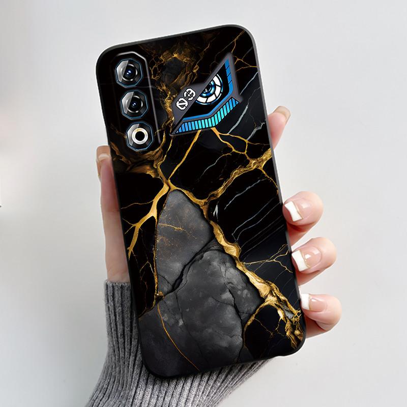 Чехол для ZTE Nubia Neo 3 GT 5G Z2465N Милый Кролик Черный Мягкий ТПУ Силикон Ударопрочный Задняя Крышка Для ZTE Nubia NEO3 GT 5G Корпус