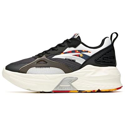 Life Series Mix Fission Sports Универсальные износостойкие амортизирующие низкие повседневные туфли Женские повседневные туфли Серые черные 122118812-4