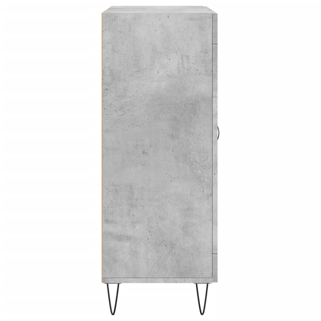 Sideboard Concrete Grey 69.5 x 34 x 90 cm Engineered Wood
