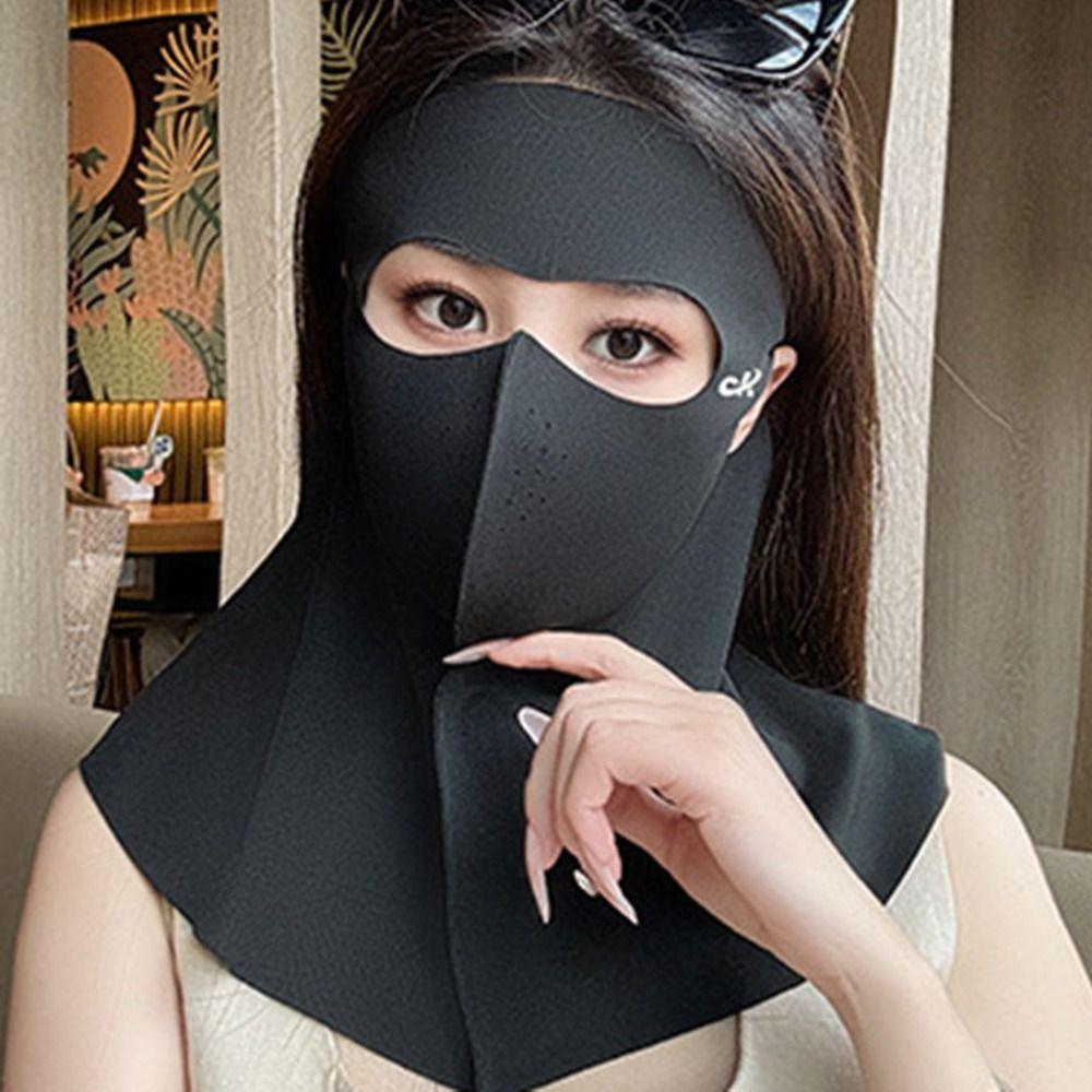 Full Face Sun Protection Mask UPF50+ Sunshade Face Mask Fashion Anti-UV Neck Scarf Cycling