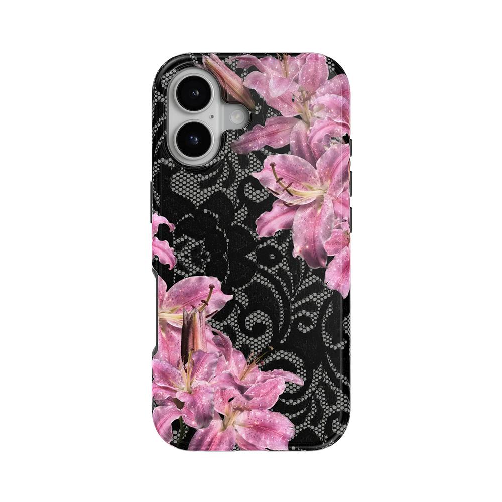 Роскошный чехол Clmj Blush Veil для iPhone 17 17e 16e 16 15 14 13 12 11 X XS XR XSMAX Air Pro Max Plus Двухслойный чехол