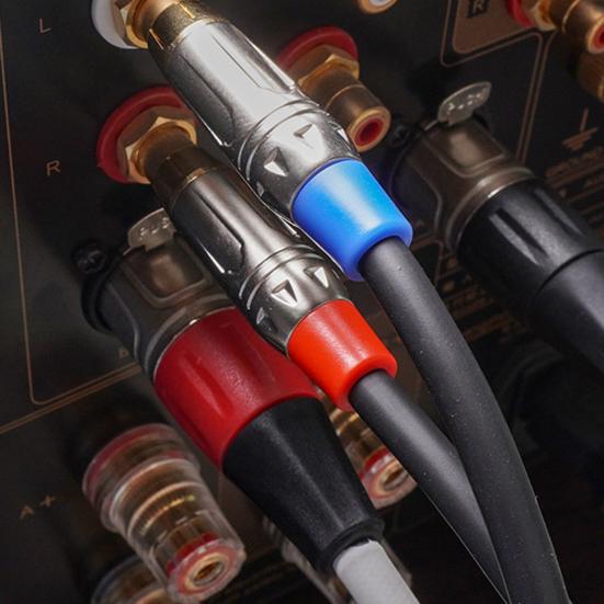 Аудиоадаптер RCA-кабель с четкой идентификацией каналов, универсальный 3,5-контактный Aux-кабель RCA, двойной экранированный Y-разветвитель RCA, Aux-кабель