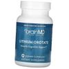 Литий Оротат, Lithium Orotate 5, BrainMD  60вегкапс (36690001)
