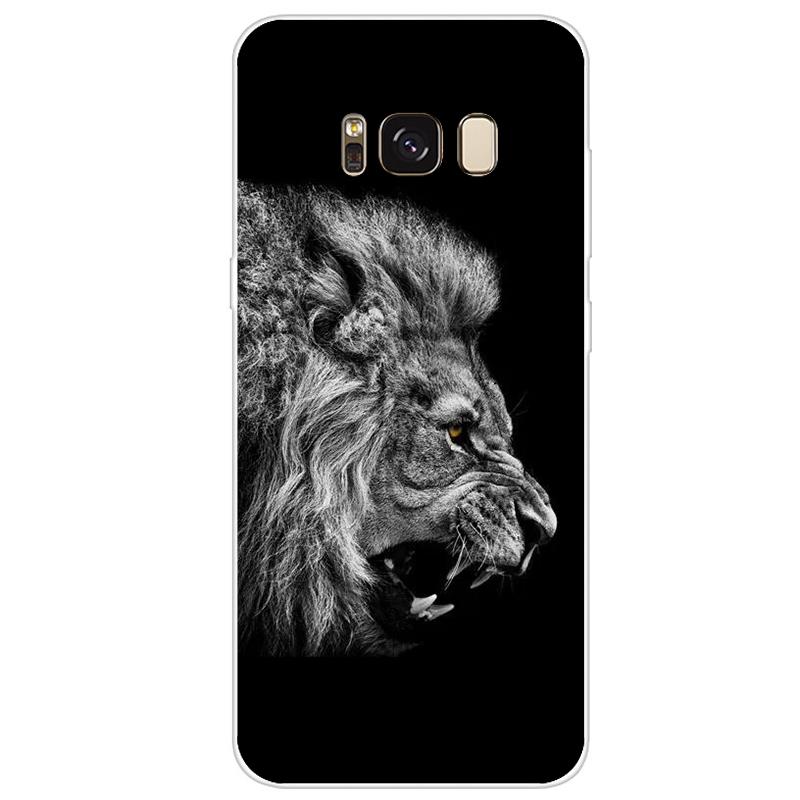 Чехол для Samsung Galaxy S8 Plus, силиконовый чехол, милый мягкий чехол из ТПУ для Samsung Galaxy S8 S 8 Plus, чехол-бампер для телефона S8Plus Coque