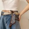 Женский шелковый шарф пояс для джинсов - Стильный летний аксессуар