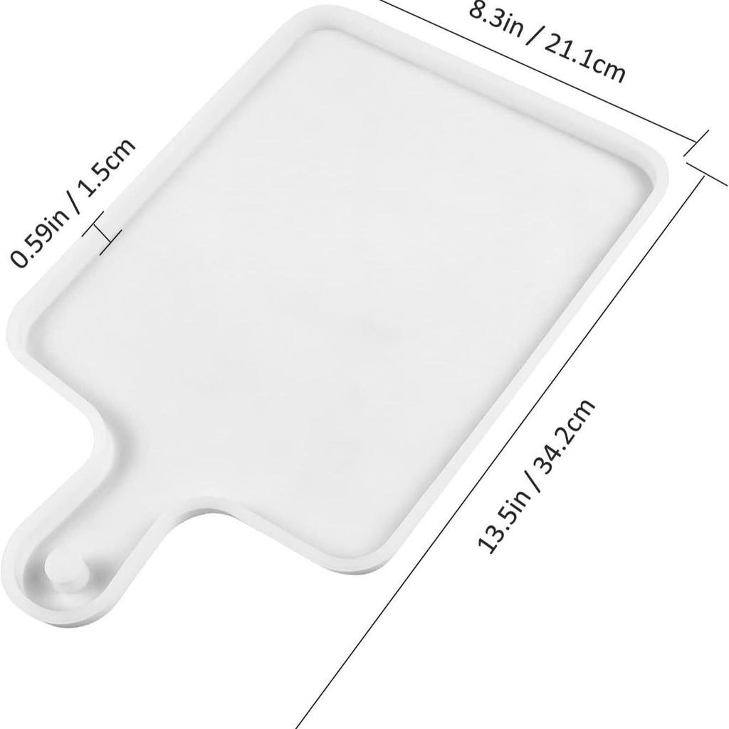 Премиум DIY Ручка Поднос и Зеркало Дисплей Эпоксидная Смола Силиконовые Формы