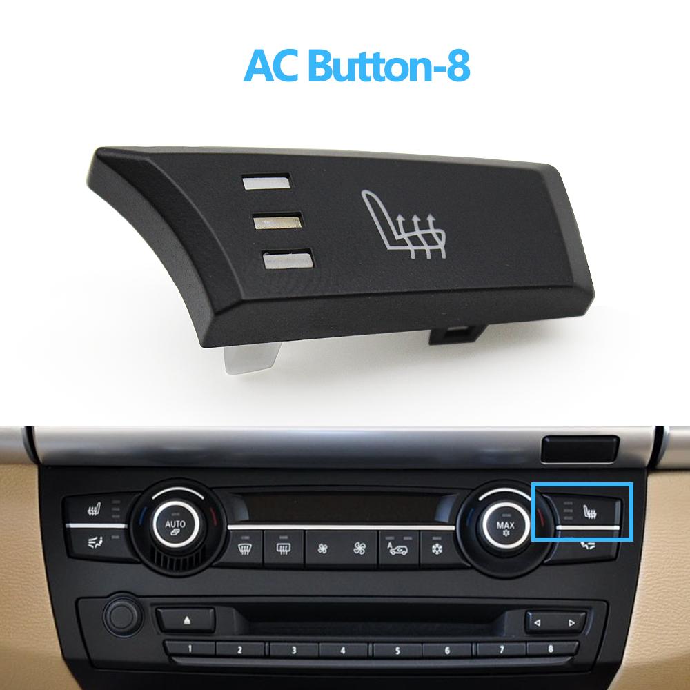 Приборная панель кондиционера кнопка переменного тока комплект управления ключом для замены для BMW X5 X6 E70 E71 E72 2007-2014