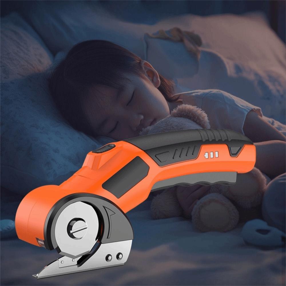 Предохранитель Электрические ножницы Быстрая резка Инструмент для резки кожи Резак для картона Резка кожи