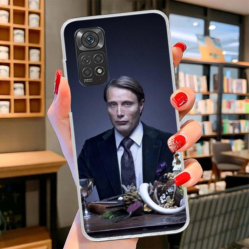 Чехол для телефона с обложкой фильма «Ганнибал» для Xiaomi Redmi Note 15 14 13 12 11 10 Pro Plus 14S 12S 11S 11T 11E 10S Мягкий чехол-бампер Redmi