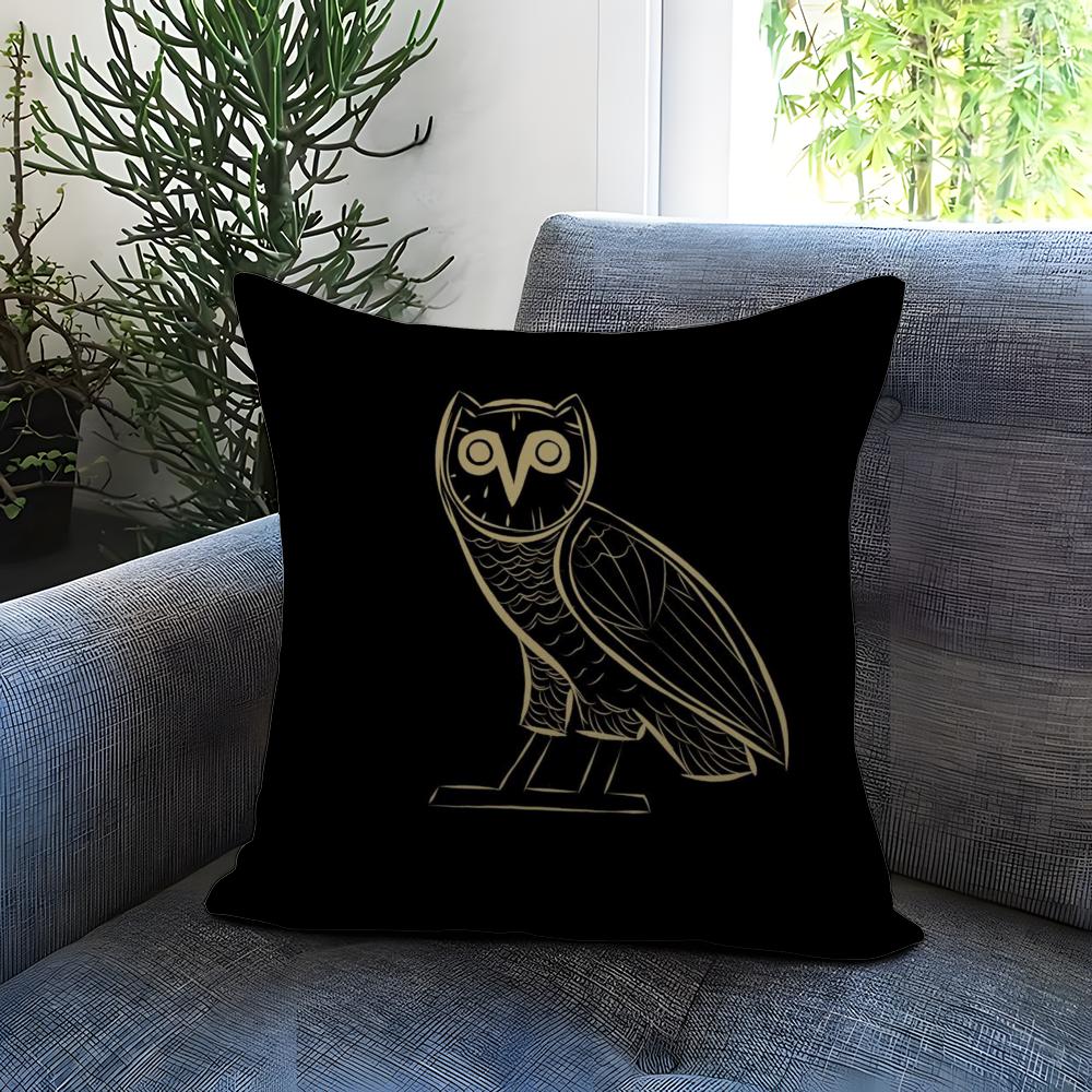 Роскошная наволочка O-OvO O-OWLS Удобная двусторонняя наволочка Идеально для Автомобиля, Дивана, Спальни и Многого Другого