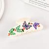 Cartoon Animal Pattern Hand-painted Design Ring Acrylic White 1 Pc