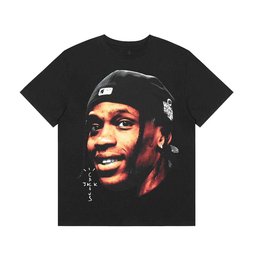 Rapper Portrait Jackes Printed TShirt American Casual High Street Male and Female Couples Short Sleeves 2026 Spring summer