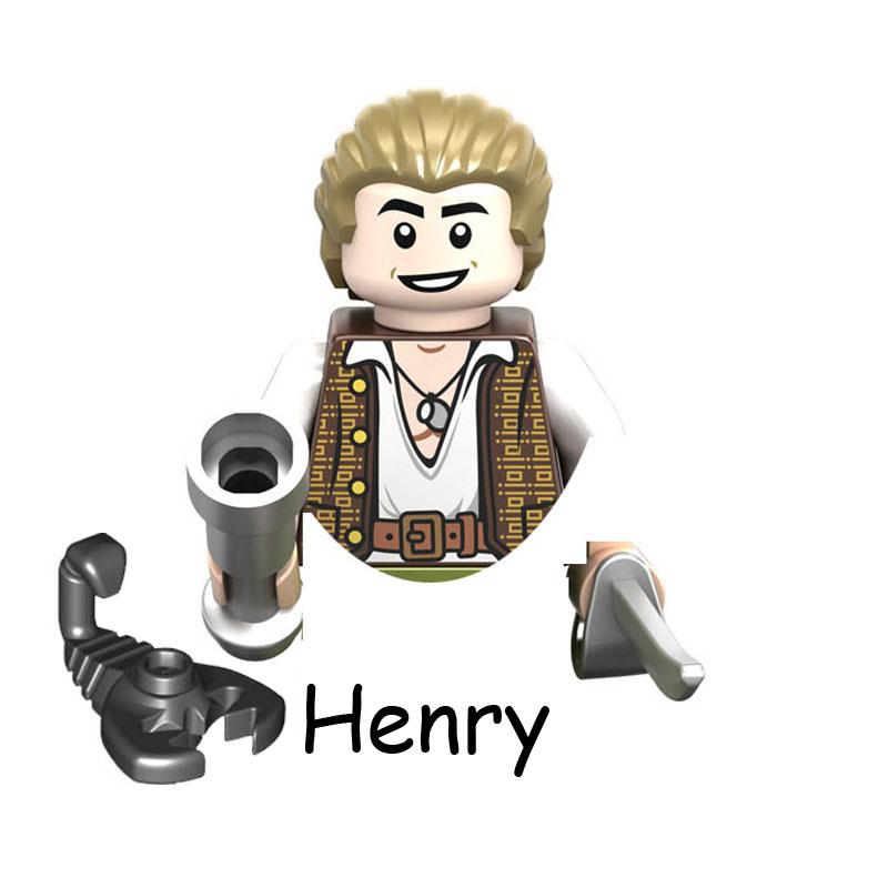 Карибы Пиратов Призрачные Зомби Акулы Джек Воробей Капитан Фигурка Блоки Конструктор Кирпичики Строительные Игрушки Для Детей