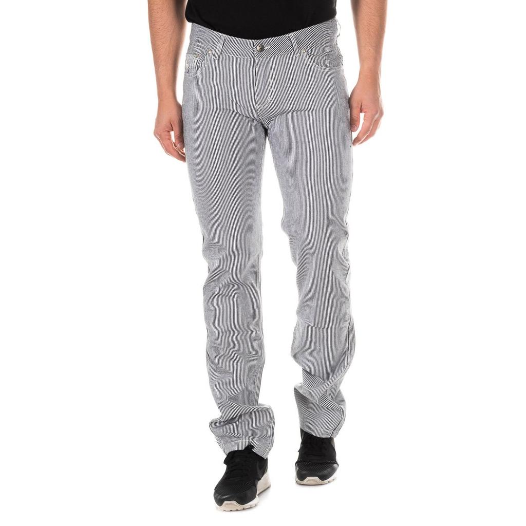 Мужские длинные брюки прямого покроя AGH0025