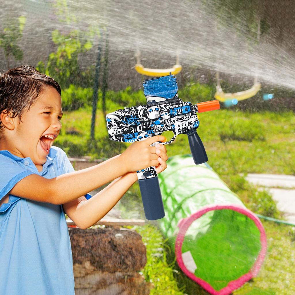 Гелевой шариковый бластер, электрический сплэттерный шариковый бластер, подходящий для развлечений на заднем дворе и командных игр на открытом воздухе. Подарки на день рождения для мальчиков и девочек старше 12 лет