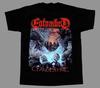 ENTOMBED SHIRT CLANDESTINE'91 Футболка с коротким рукавом C206 Унисекс Футболка