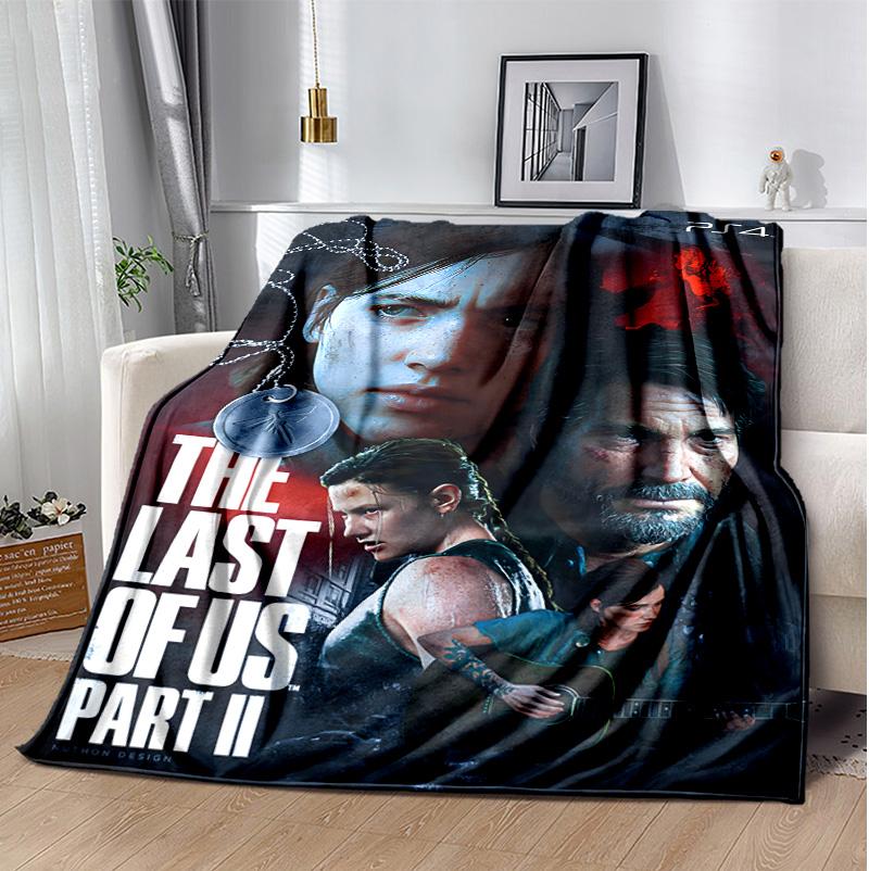 Lost Flannel Blanket Soft Warm All-Season Throw, Design for Camping, Car Travel, Hiking Sofa, Bed, Office Perfect Gift for Parties